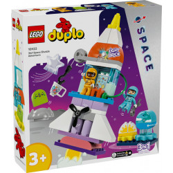 LEGO DUPLO Aventura en Lanzadera Espacial 3en1 (10422)