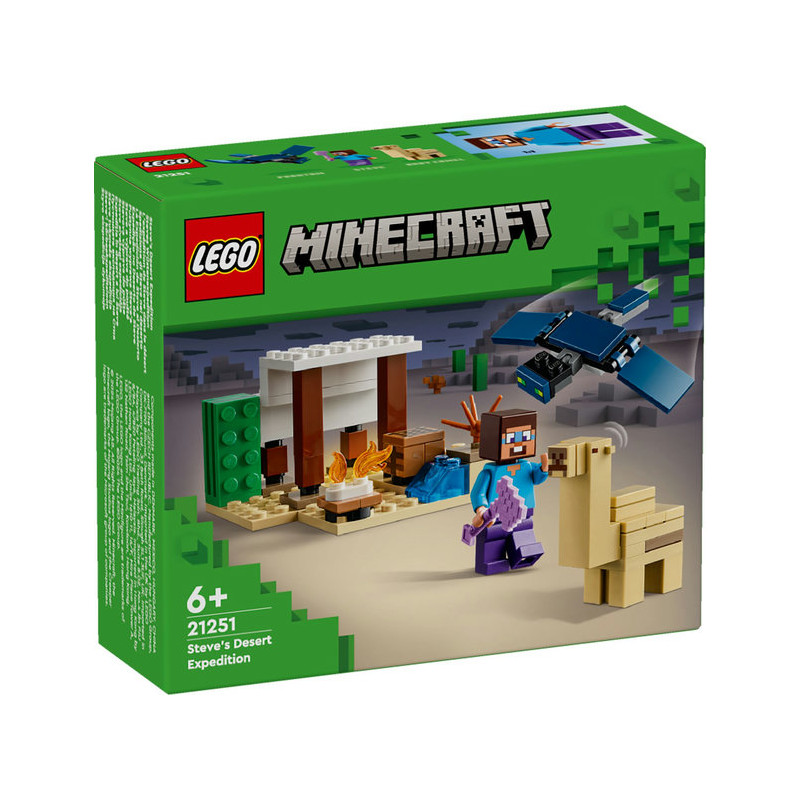 LEGO Minecraft La Expedición de Steve al Desierto (21251)
