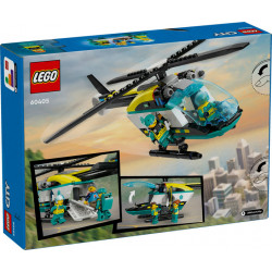 LEGO CITY : Helicóptero de Rescate para Emergencias  (60405)