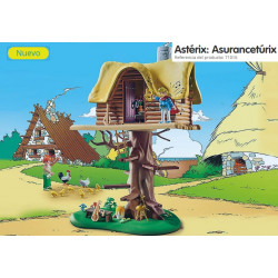 PLAYMOBIL ASTERIX : Asurancetúrix con casa del árbol
