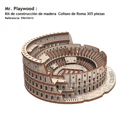 MR.PLAYWOOD : COLISEO DE ROMA 305 pzs.