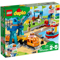 LEGO DUPLO : Set Tren de Mercancias circuito completo
