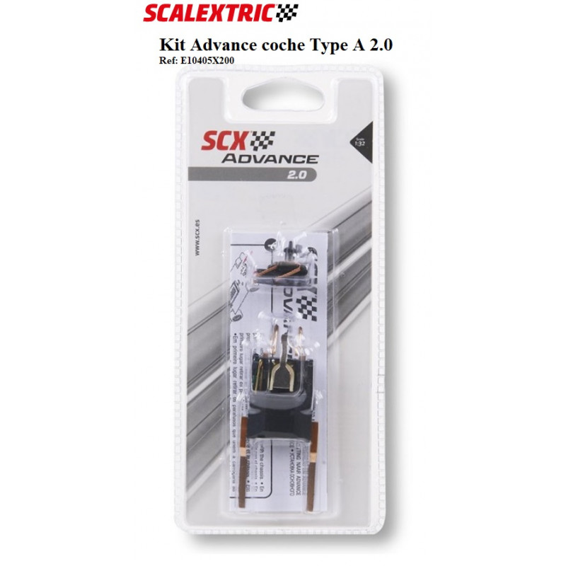 SCALEXTRIC ADVANCE : KIT PARA COCHES TYPE A 2.0