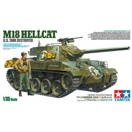 TAMIYA : U.S. Tank Destroyer M18 Hellcat  escala 135
