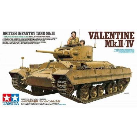 TAMIYA : VALENTINE Mk.II  IV    escala 1:35