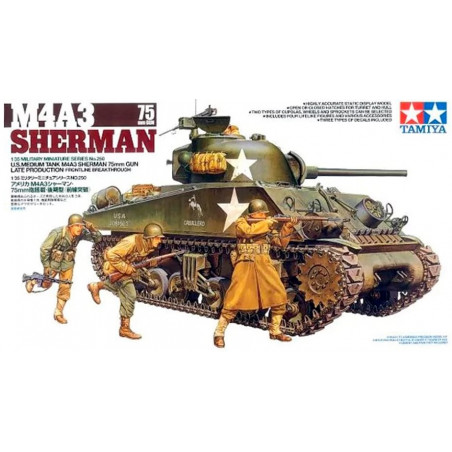 TAMIYA : SHERMAN ULTIMA VERSION escala 1:35