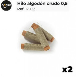 OCCRE : HILO ALGODON CRUDO...