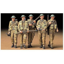 TAMIYA: INFANTERIA BRITANICA PATRULLA   escala 1:35