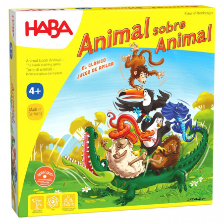 HABA : ANIMAL SOBRE ANIMAL  Juego de Mesa