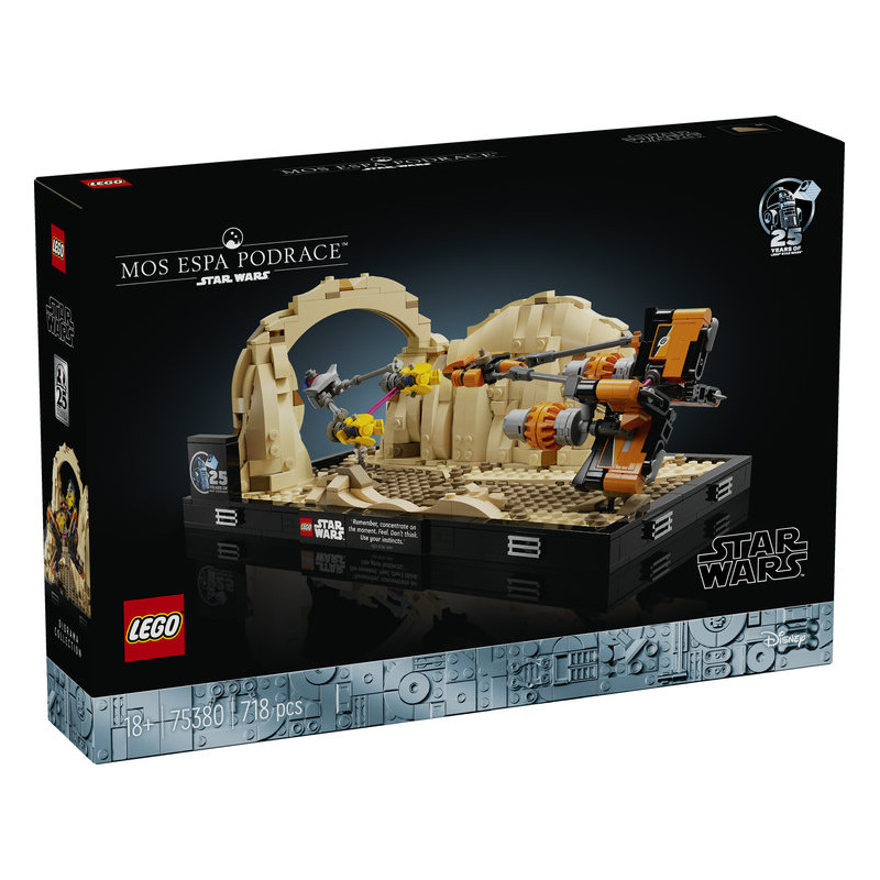 LEGO Star Wars DIORAMA CARRERA DE VAINAS   (75380)