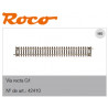 ROCO Line :  VIA RECTA G1 longitud :  230 mm