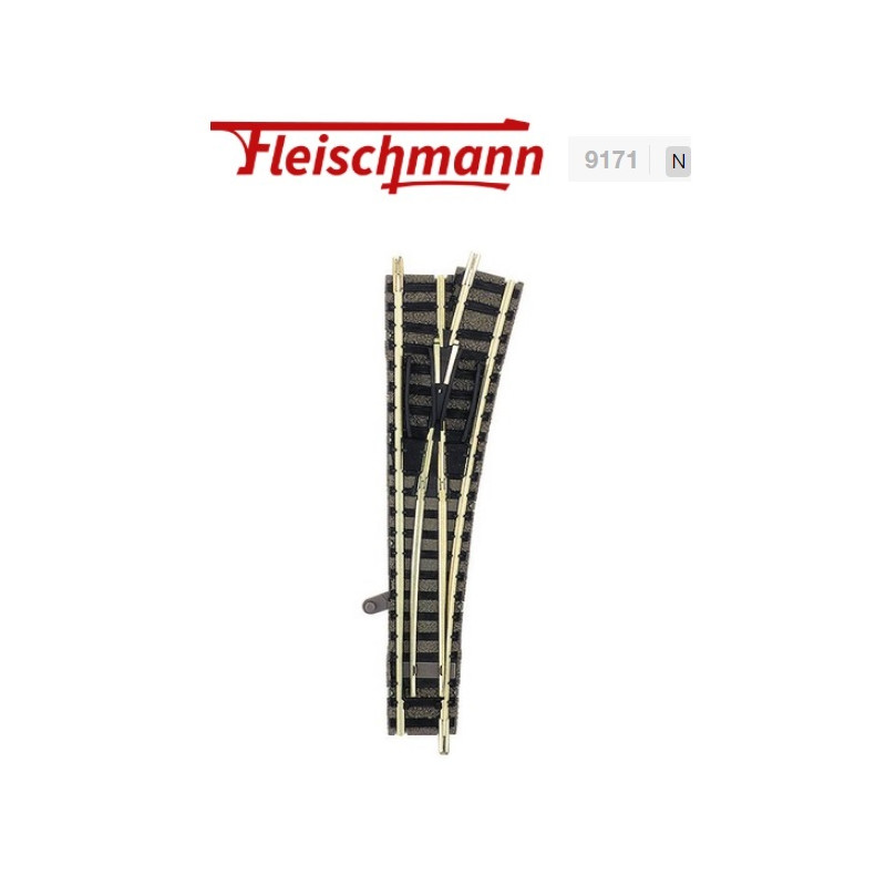 FLEISCHMANN : DESVIO MANUAL  Derecha Escala N