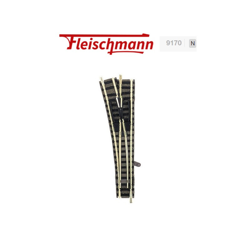 FLEISCHMANN : DESVIO MANUAL  Izquierda.