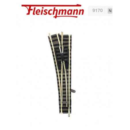 FLEISCHMANN : DESVIO MANUAL  Izquierda.