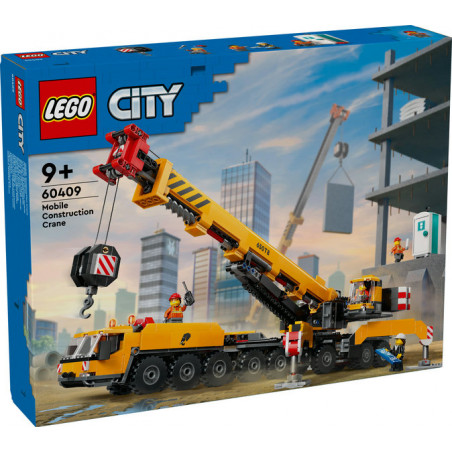LEGO City Grúa de Obra Móvil Amarilla  (60409)
