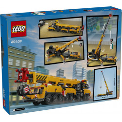LEGO City Grúa de Obra Móvil Amarilla  (60409)