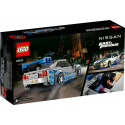 LEGO Speed Champions : Nissan Skyline GT-R (R34) de 2 Fast 2 Furious (76917)