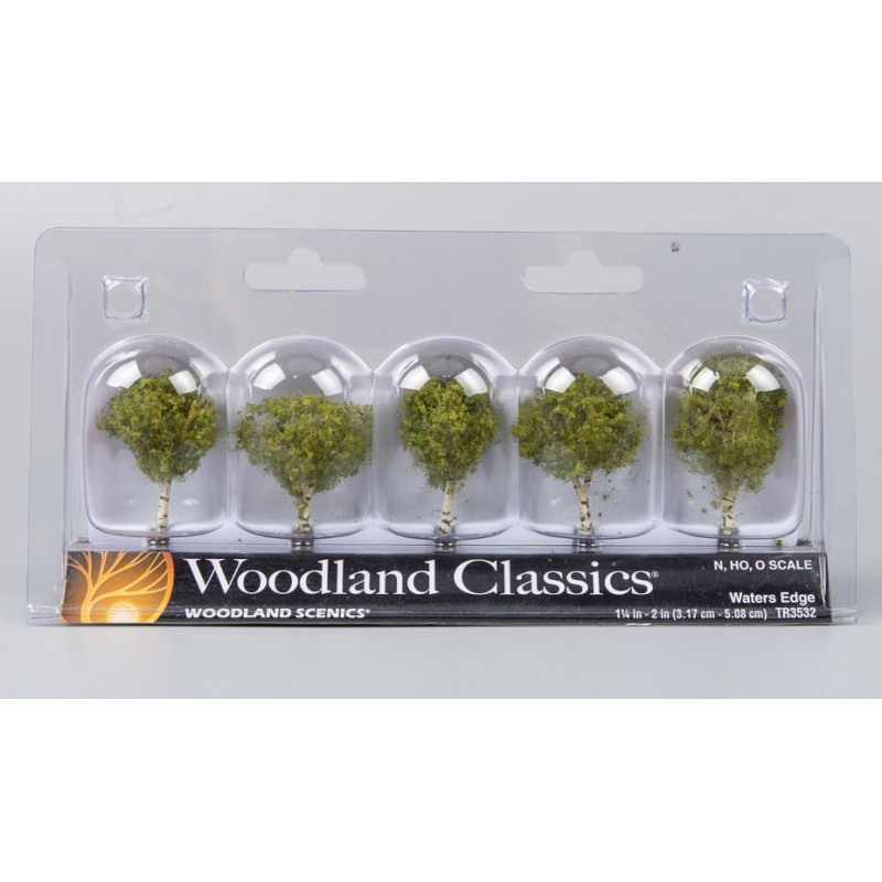 WOODLAND SCENIC : SET 8 ARBOLES PEQUEÑOS (3,17 cm - 5.08 cm)