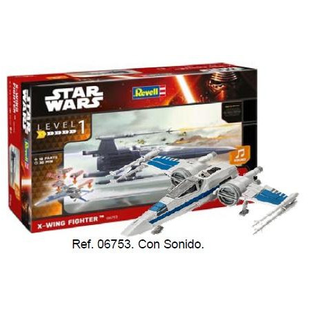 REVELL : STAR WARS  CAZA X-WING  con Luz y Sonido « LEVEL 1 » Escala 1:51