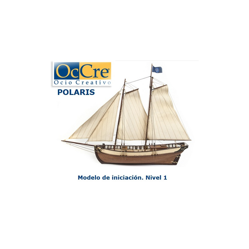 OCCRE :  POLARIS con velas   escala 1:65