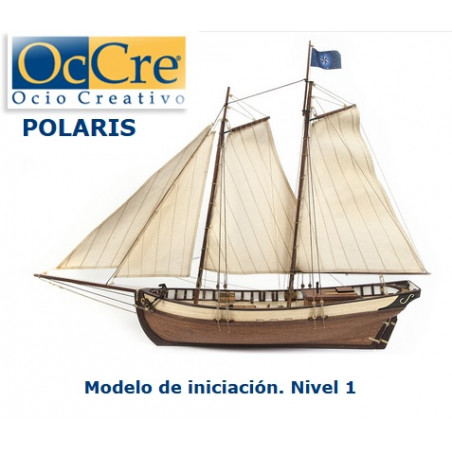 OCCRE :  POLARIS con velas   escala 1:65