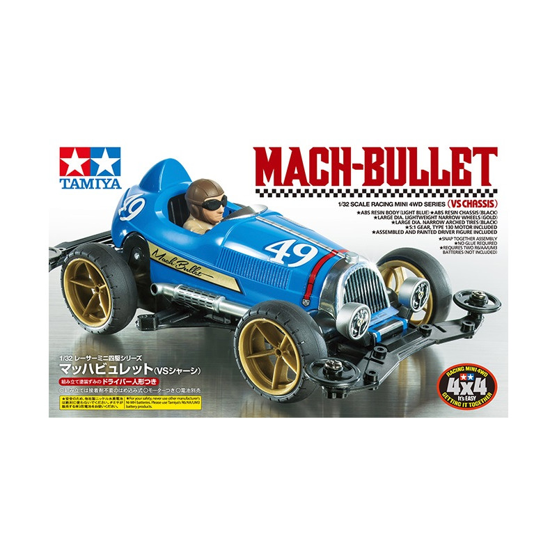 TAMIYA : MINI 4WD MACH BULLET   1:32