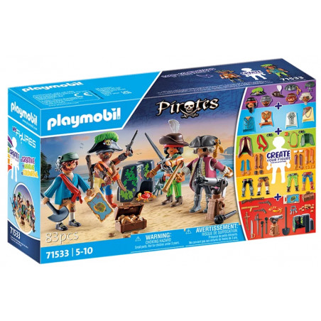 PLAYMOBIL : MY FIGURES PIRATAS