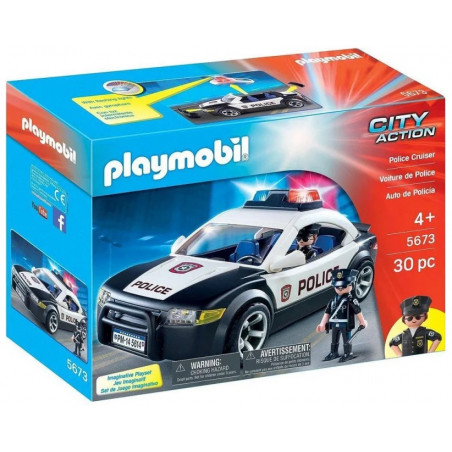 PLAYMOBIL : COCHE DE POLICIA