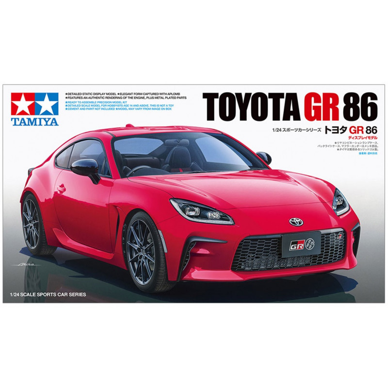 TAMIYA : TOYOTA GR 86  escala 124