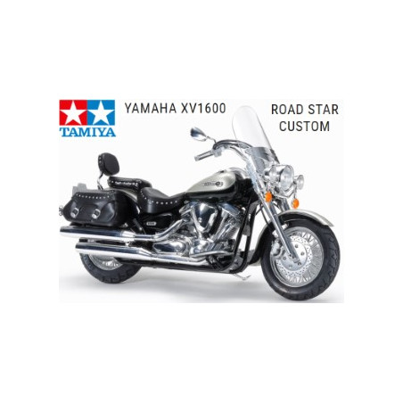 TAMIYA : KIT  YAMAHA XV1600  Road Star Custom   Escala 1:12