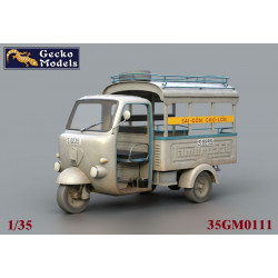 GECKO MODELS : SAIGON SHUTTLE TRICYCLE con personajes ESCALA 1:35