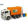 BRUDER : CAMION de BASURA MAN TGA