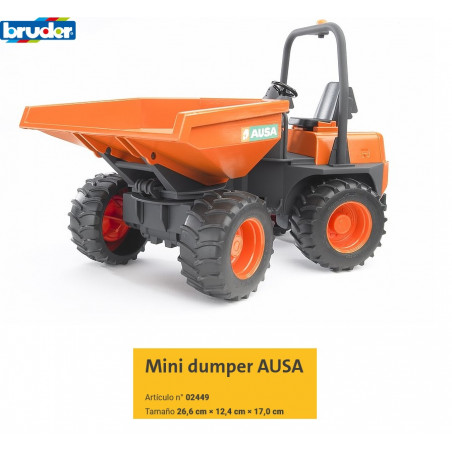 BRUDER : MINI DUMPER AUSA  1:16