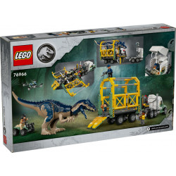 LEGO Jurassic World Misiones Dinosaurio: Camión de Transporte del Allosaurus (76966)