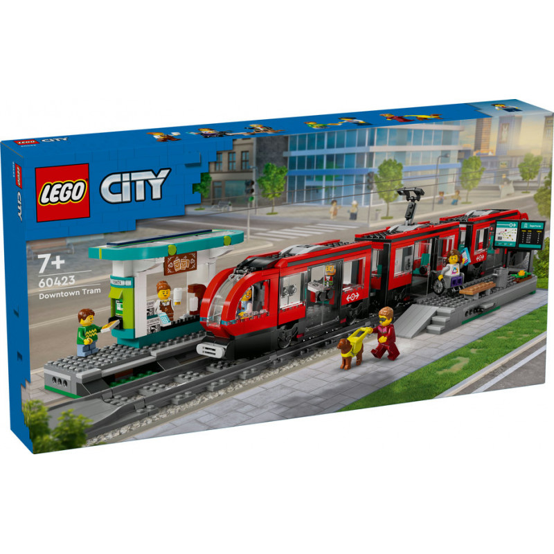 LEGO City Tranvía y Estación del Centro (60423)