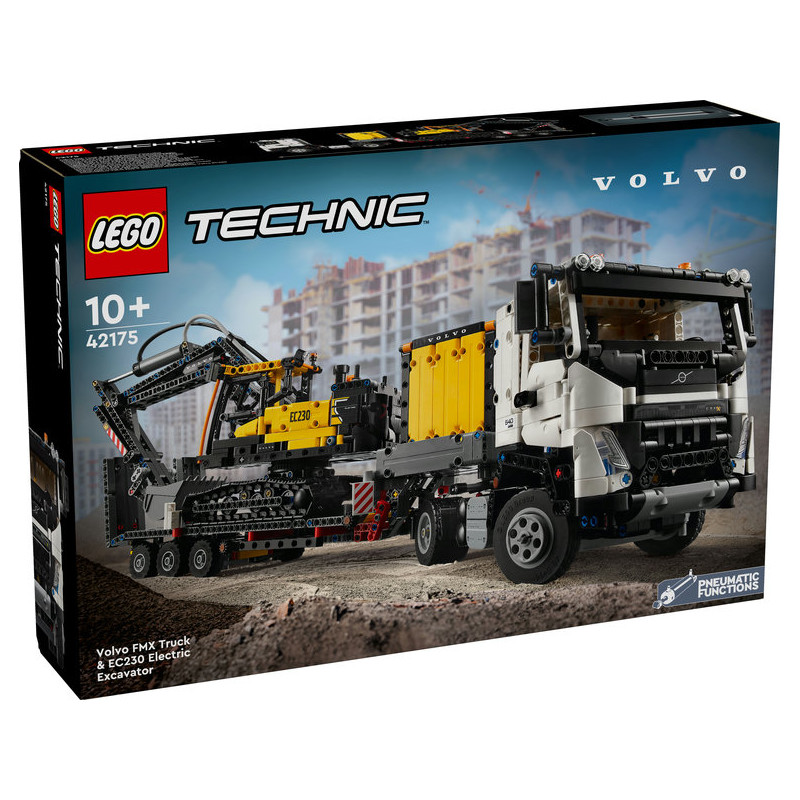 LEGO TECHNIC : Camión VOLVO FMX y Excavadora (42175)