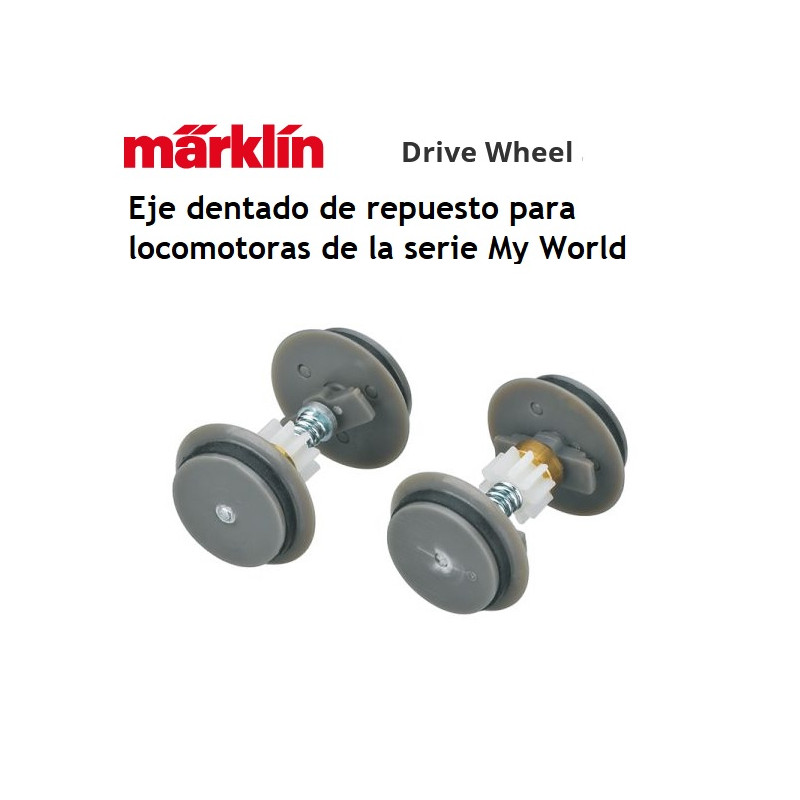 MARKLIN MY WORLD : EJE MOTRIZ para locomotoras