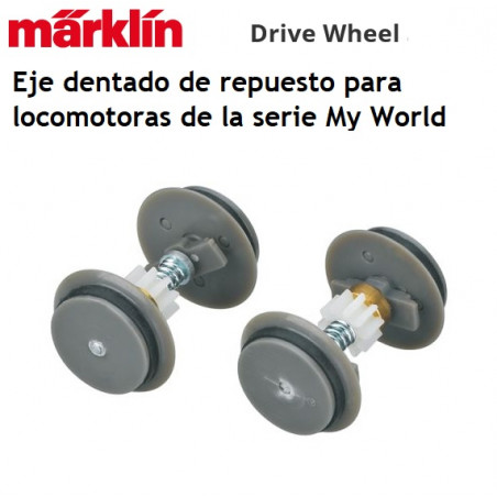 MARKLIN MY WORLD : EJE MOTRIZ para locomotoras