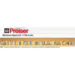 PREISER : SET 60 figuras DE...