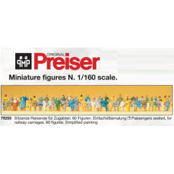 PREISER : SET 60 figuras...