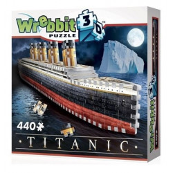 WREBBIT : PUZZLE 3D : TITANIC  440 piezas