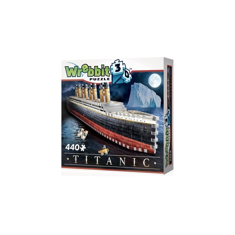 WREBBIT : PUZZLE 3D : TITANIC  440 piezas