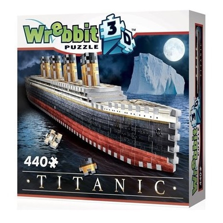 WREBBIT : PUZZLE 3D : TITANIC  440 piezas