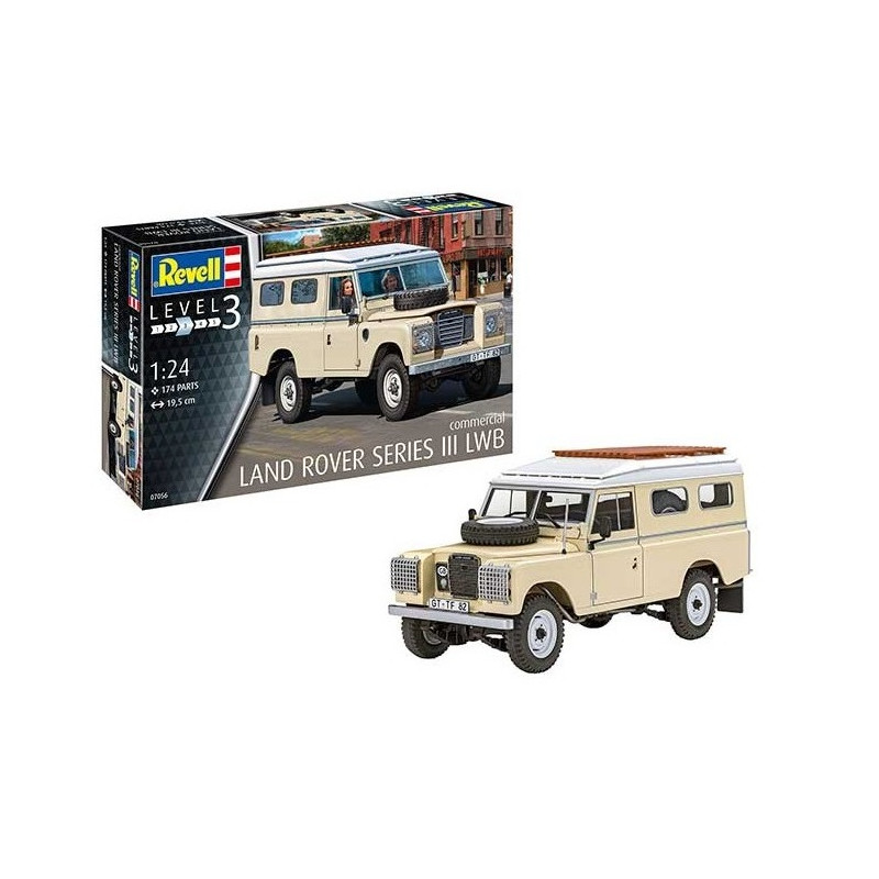 REVELL : LAND ROVER SERIES III LWB   escala 1:24