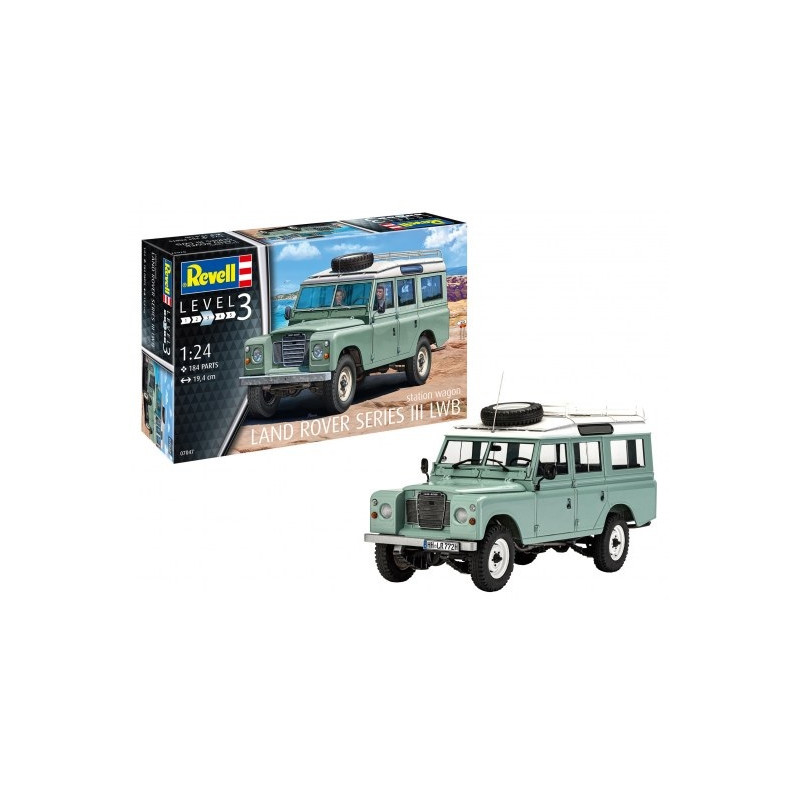 REVELL : LAND ROVER SERIES III LWB   escala 1:24