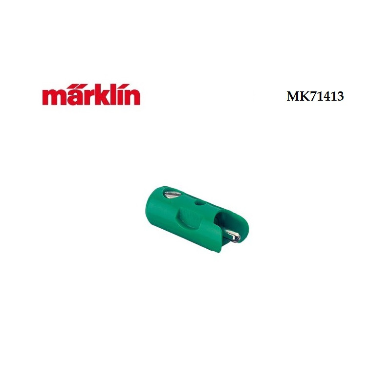 MARKLIN : Bolsa 10 conectores macho VERDE