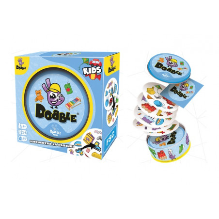 Asmodee : Juego de cartas DOBBLE KIDS edicion Junior