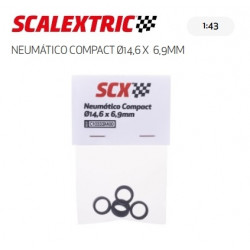 SCALEXTRIC  COMPACT : NEUMATICOS COMPACT