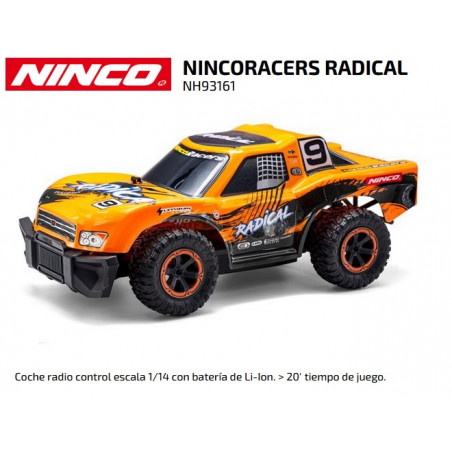 NINCORACERS : RADICAL coche R.C. 2,4 GHz. BAT+CARG