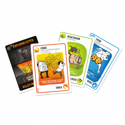 Asmodee : Juego de cartas EXPLODING KITTENS